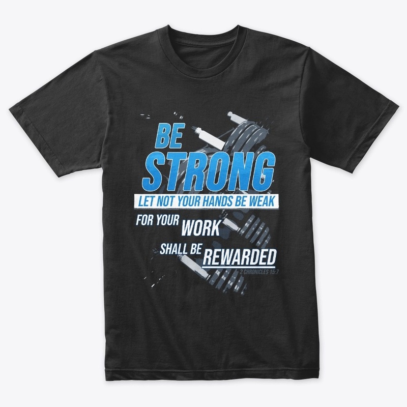 Fitness Motivation Be Strong Christian