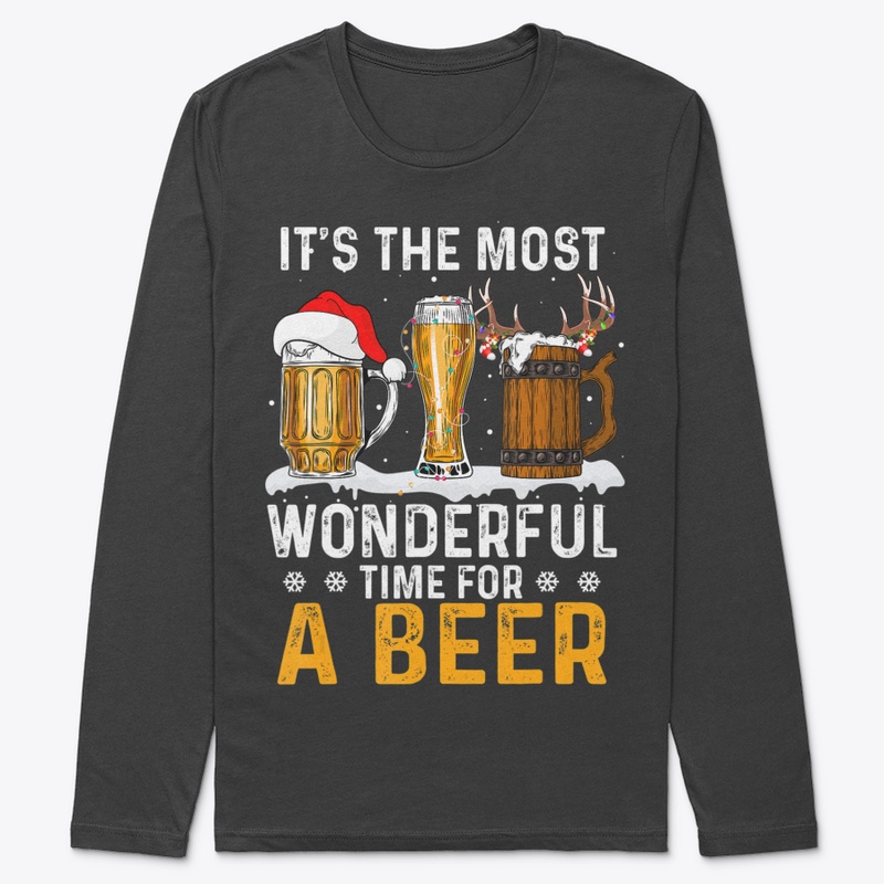 IT'S THE MOST WONDERFUL TIME FOR A BEER