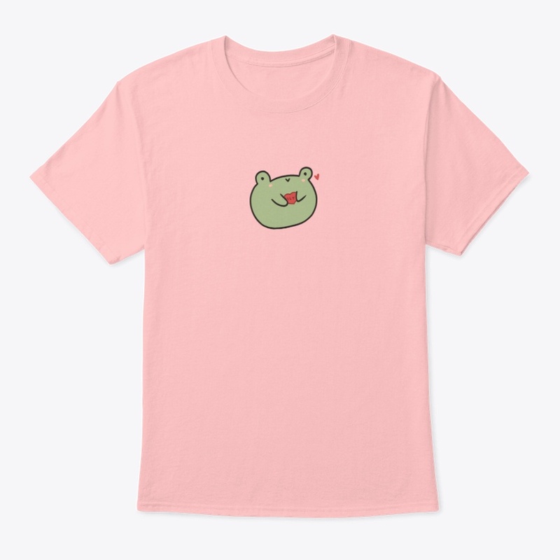 Frog Holding Heart