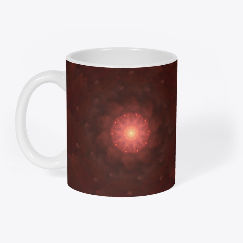 Radiant Red Mandala