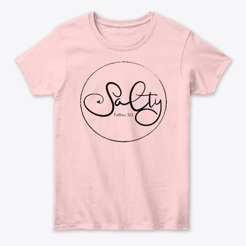 Salty - Matthew 5:13 Black Print