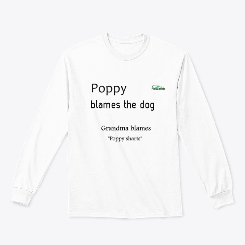 Poppy blames the dog