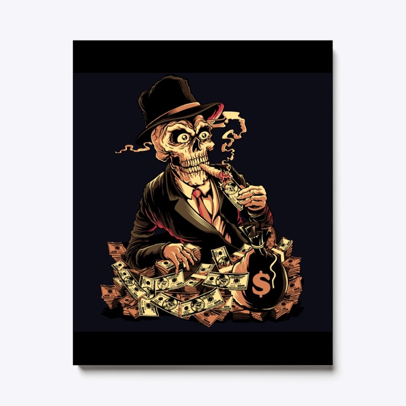 Ganster and Millionaire Skull