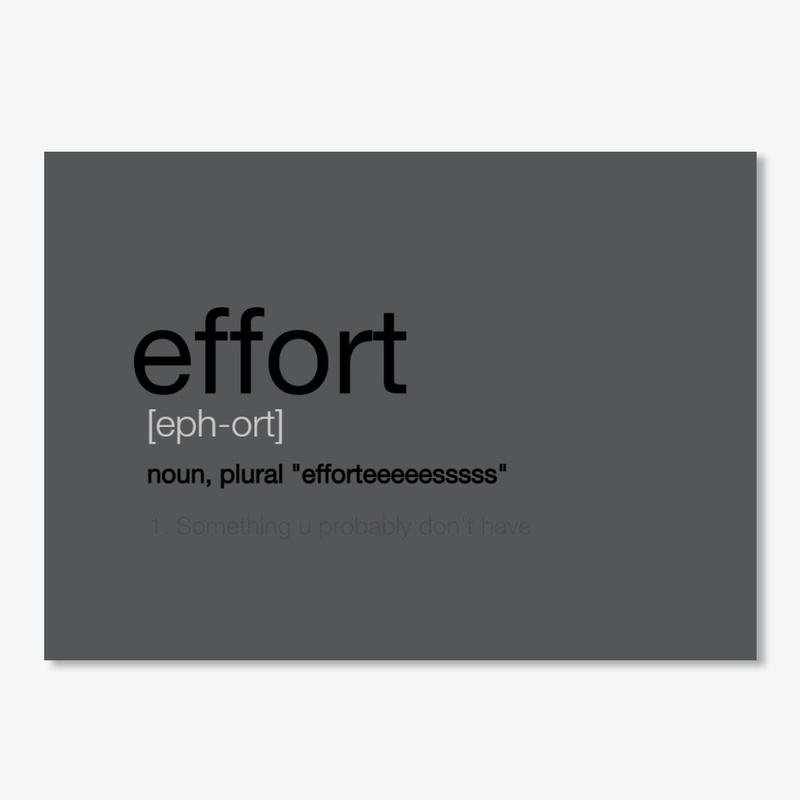 Effort