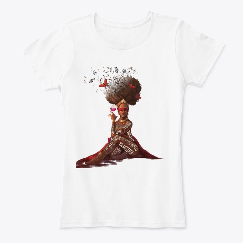 Black Girl Magic Afro Hairstyle Apparel