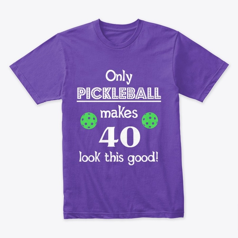 Only Pickleball 40 Tee Dark Colors