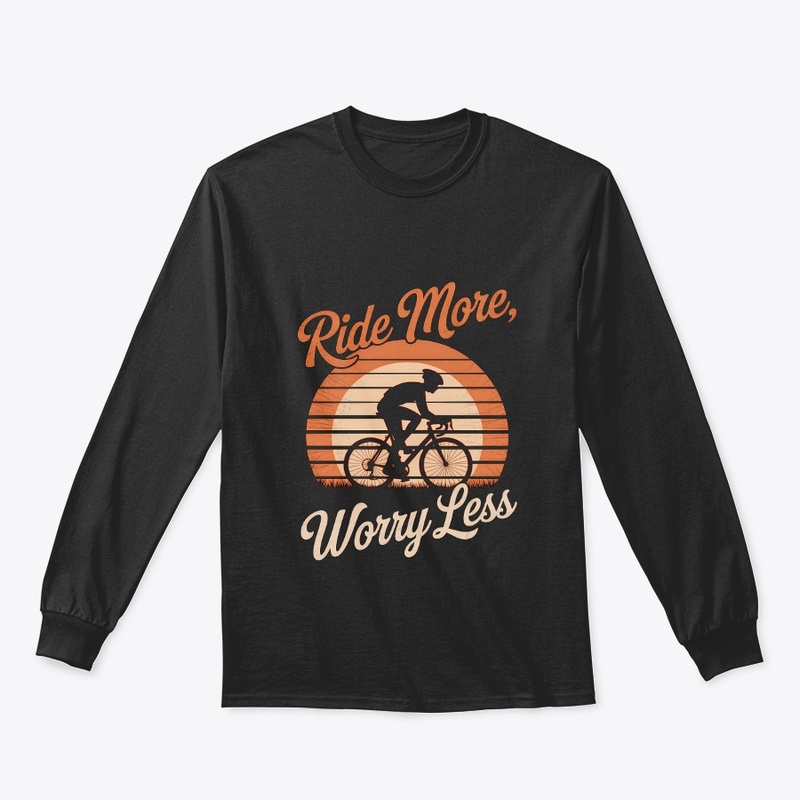  Ride More Worry Less, Vintage Cycling