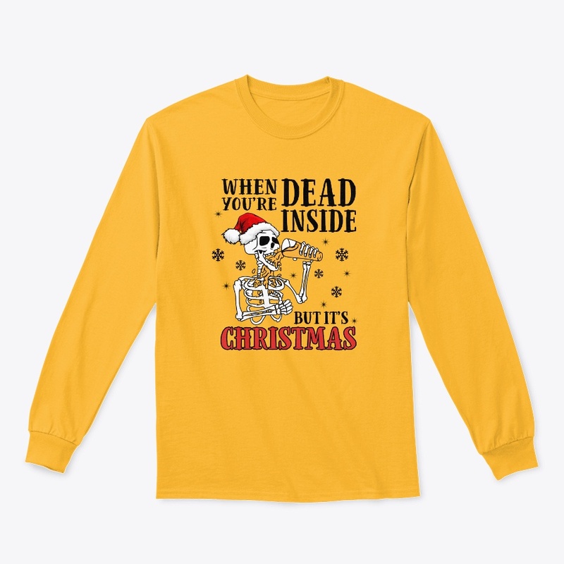 Christmas T-shirt. Adorned
