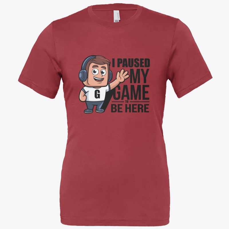 I Paused My Game to Be Here