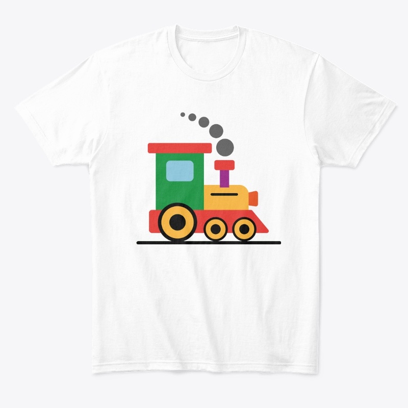 colored train