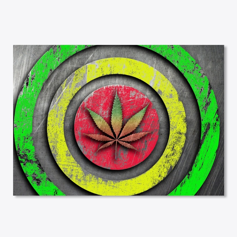 Captain Cannabis Shield Stress Level 1