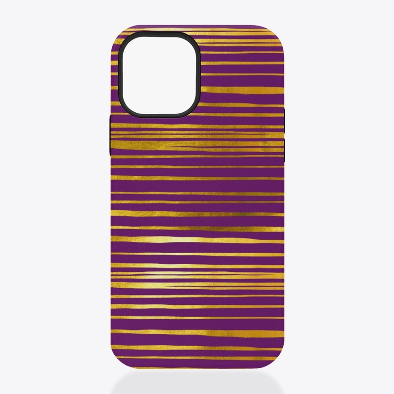 Gold and Purple Striped FRAT 