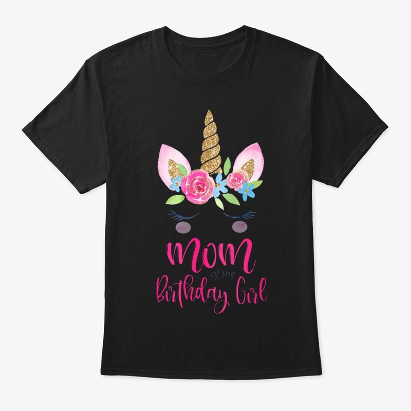 Unicorn Mom Of The Birthday Girlmatching