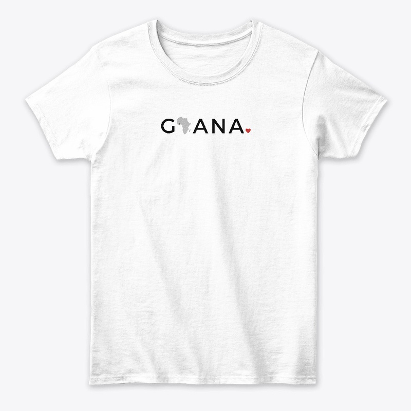 Ghana Love T-Shirt (White)