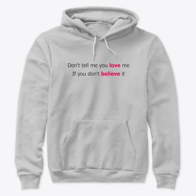 Don't tell me you love me (BRIGHT TONE)