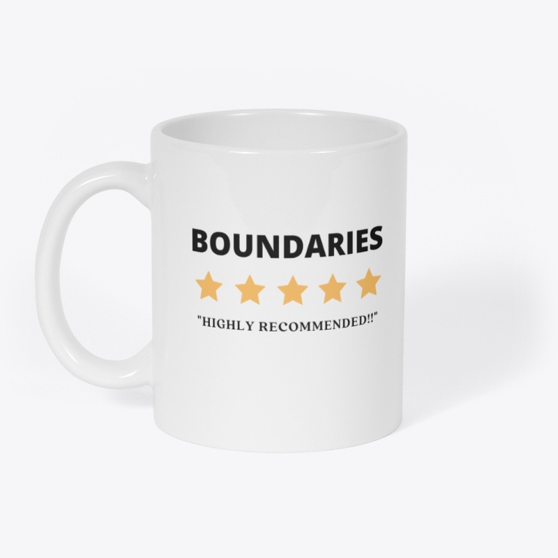 Boundaries w/Black Writing