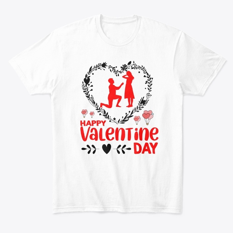happy valentine day t-shirt