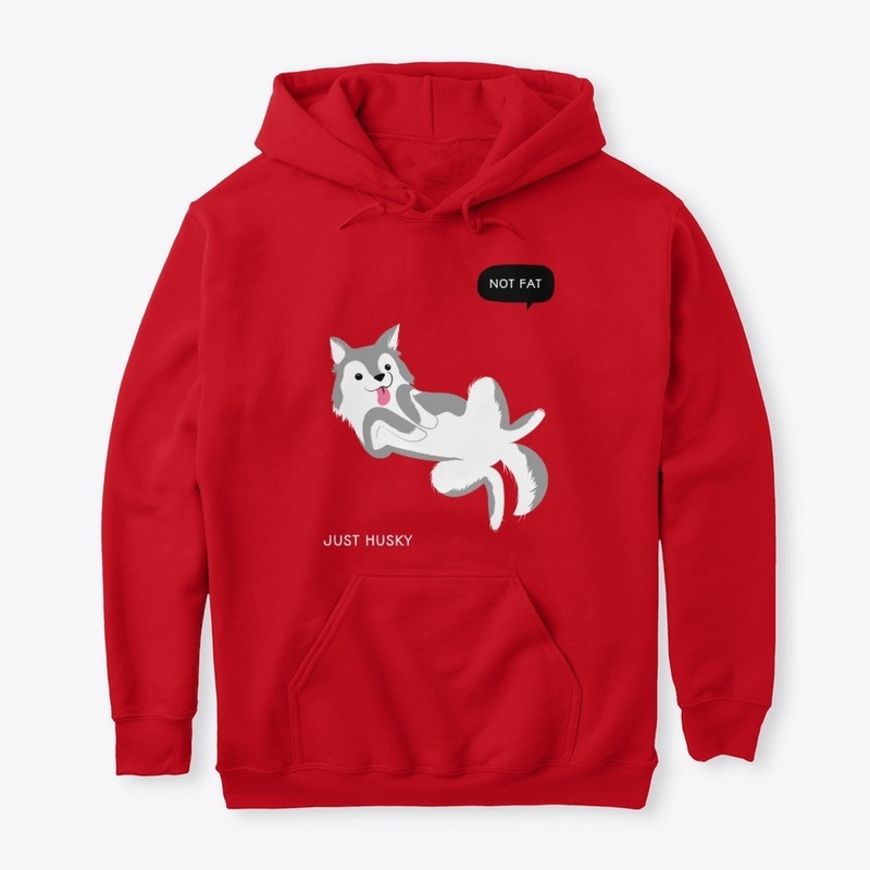 Not Fat Just Husky Hoodie