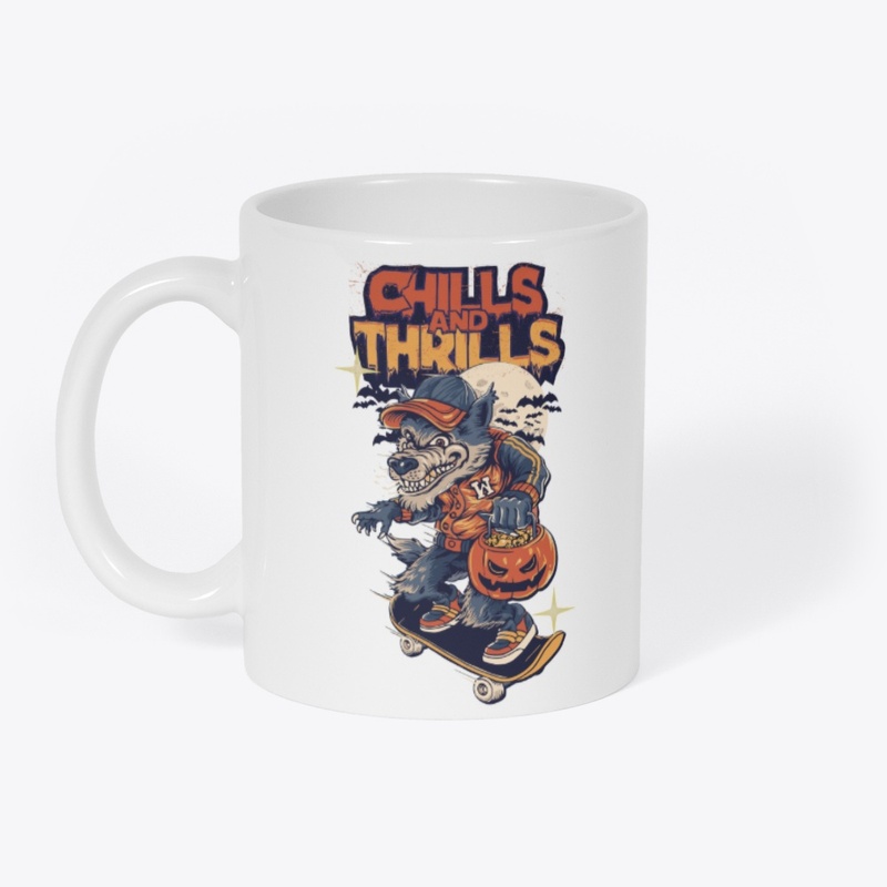 Chills and Thrills Halloween Skater