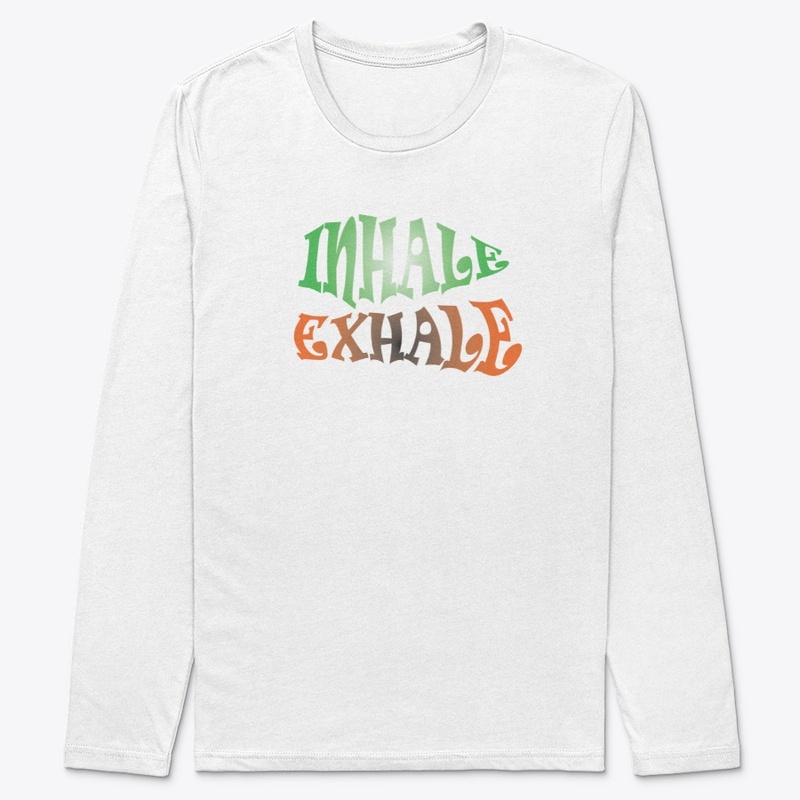 NEW INHALE EXHALE T-SHIRTS