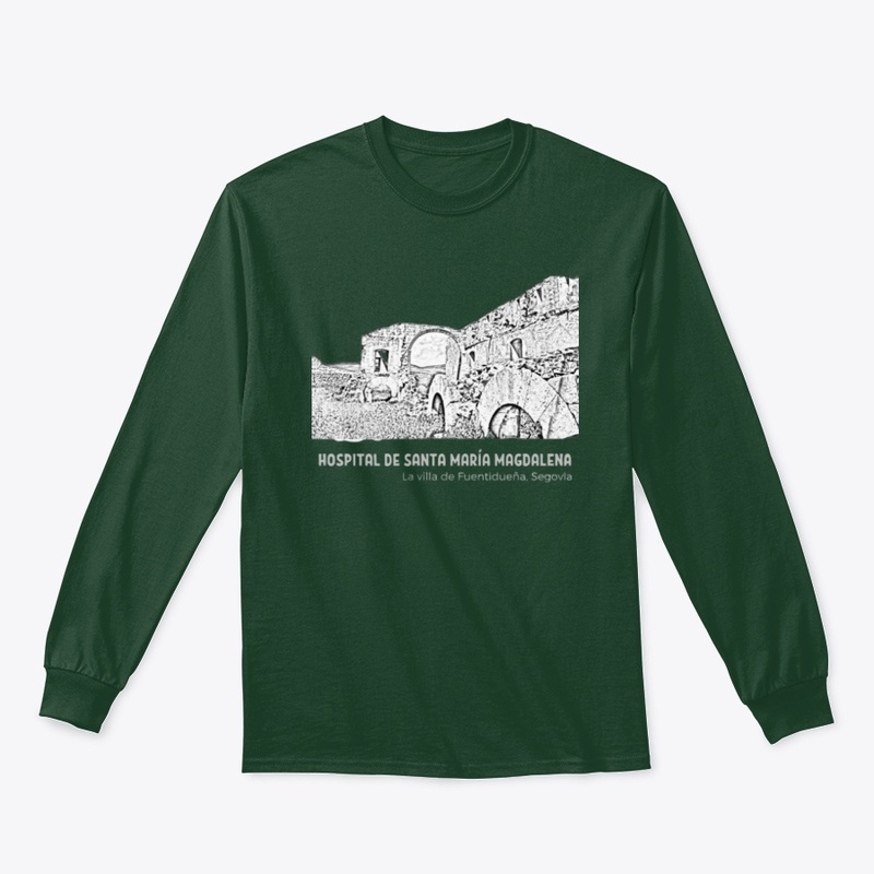 Hospital Magdalena en ruinas de pueblo