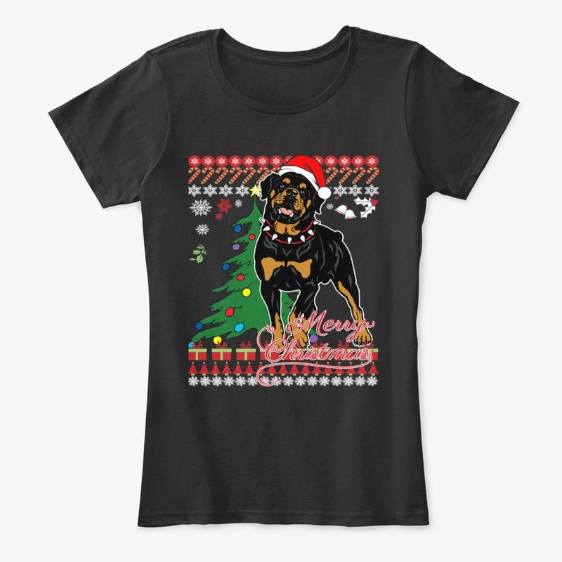Ugly Christmas Sweater For Rottweiler Do
