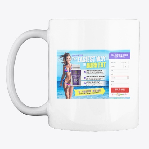 Ultra X Boost Keto | Ultra X Boost Keto? White T-Shirt Front