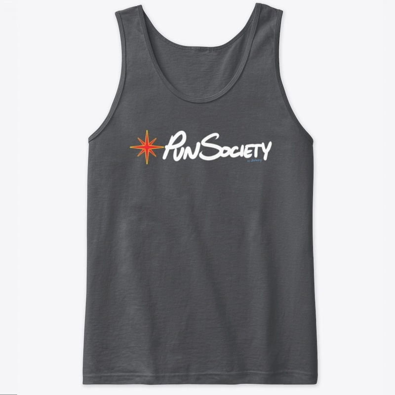 Pun Society - White Logo