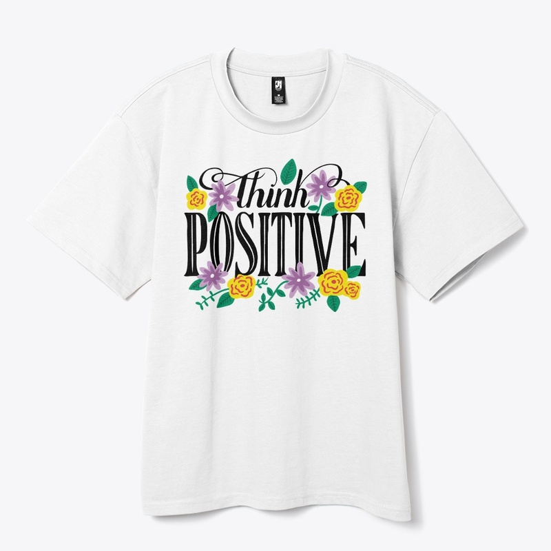 think positive girl design uppers