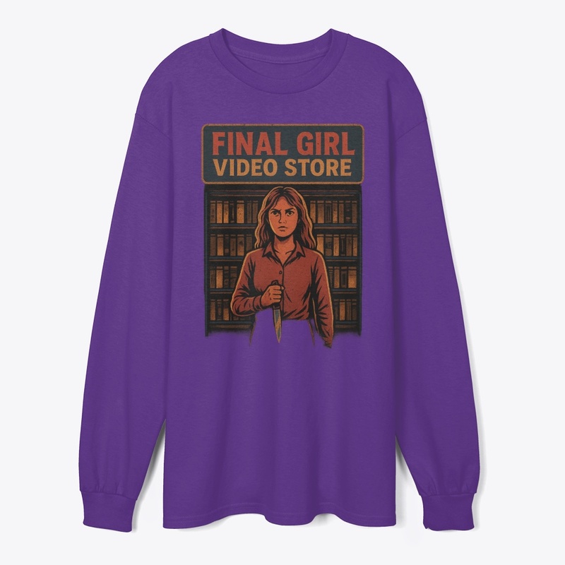 Final Girl Video Store Retro Horror VHS