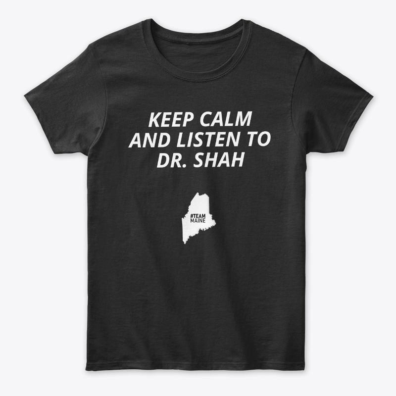 Team Maine - Keep Calm(White)