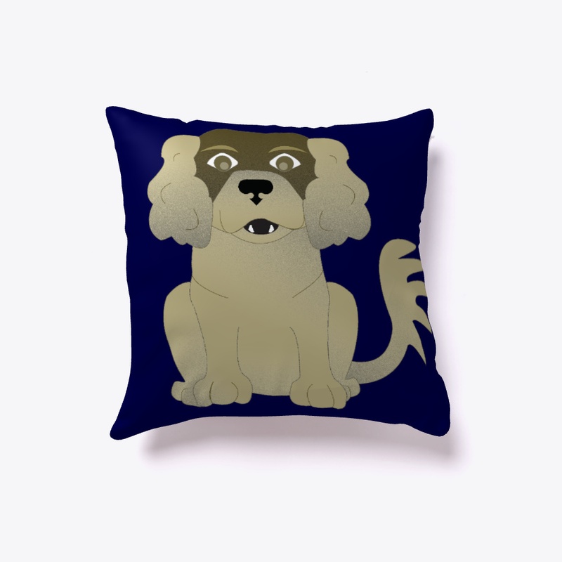 Happy Sitting Spaniel