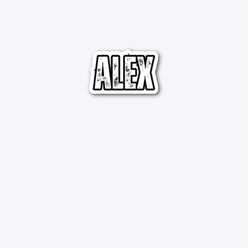 Personalized Name "Alex" Vintage Style