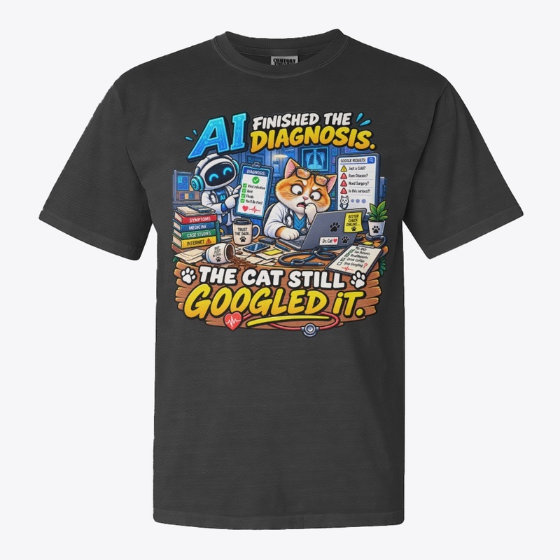 AI Finished the Diagnosis, The Cat Still