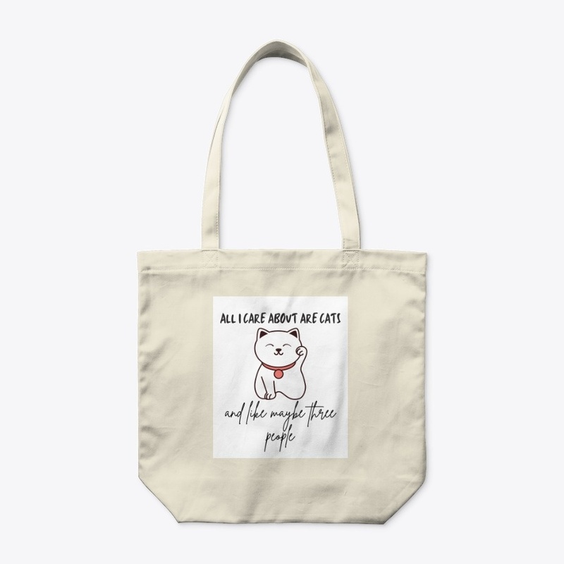 All I Care About Are Cats And 3 People