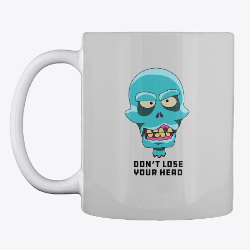 Funny Severed Zombie Head