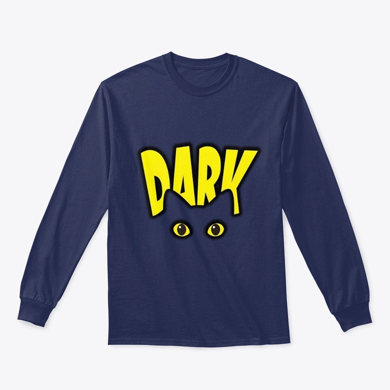Dark Cat eye tshirt graphic designer 