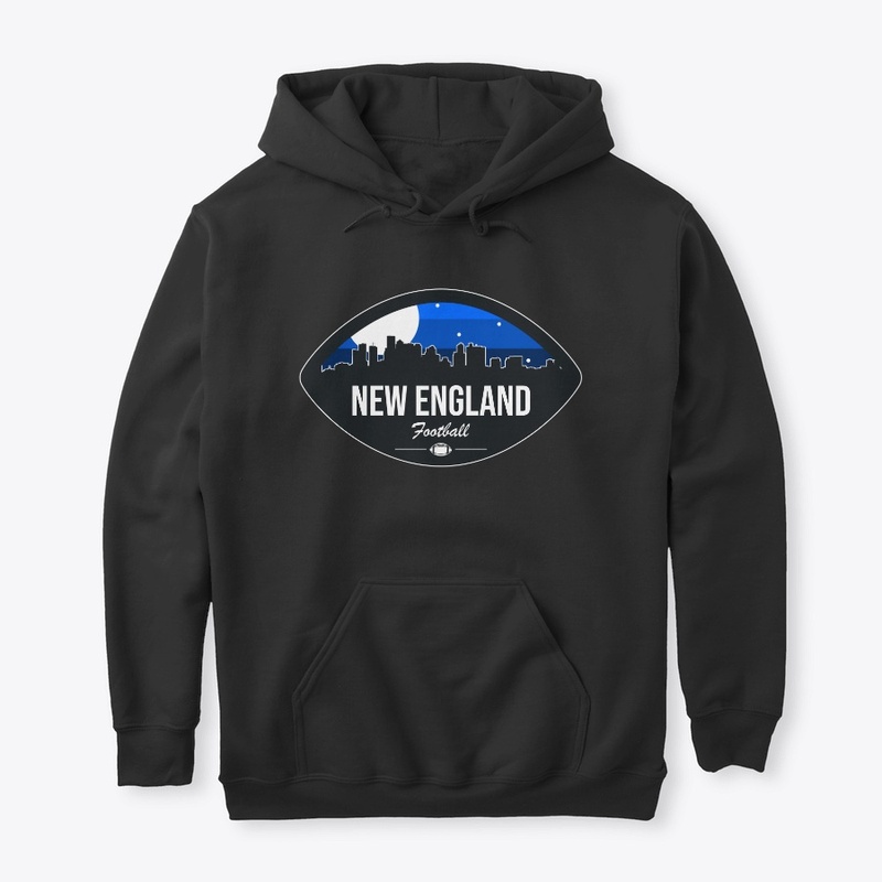 New England Football Skyline Badge