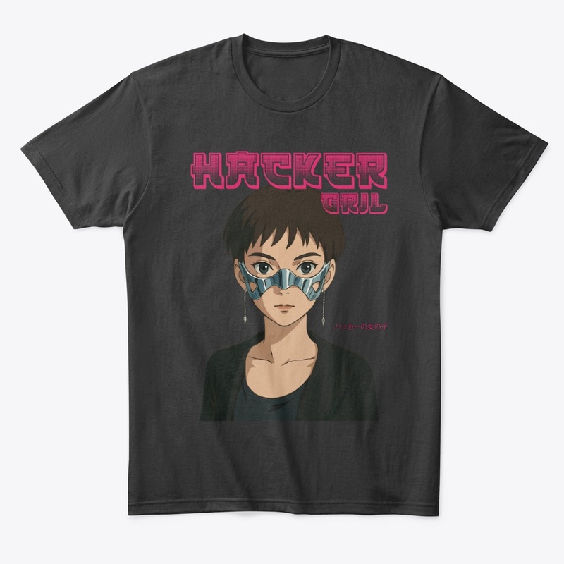 Anime Hacker Girl