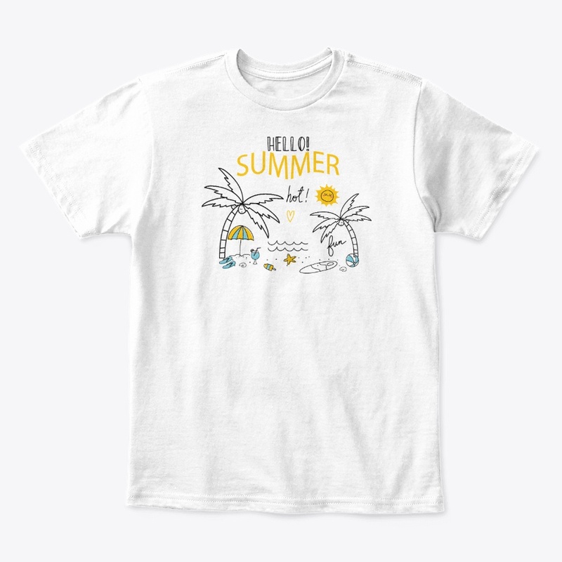 Hello Summer! T-Shirt, Summer Shirt.