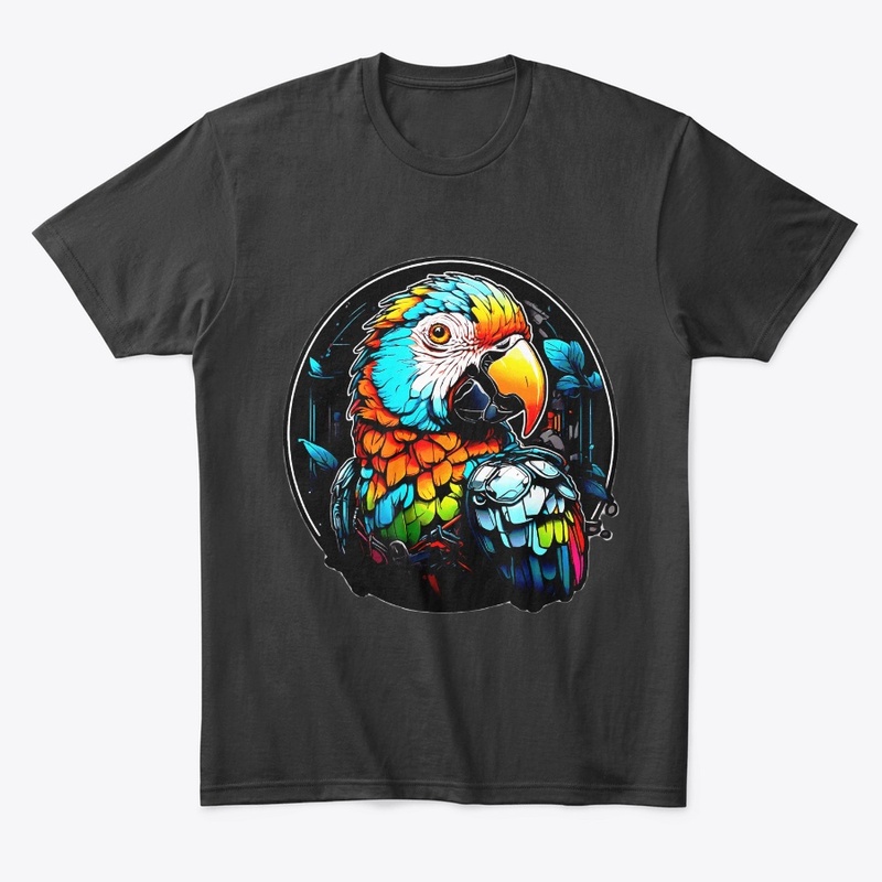 Cute-adorable-gentle-parrot-t-shirt