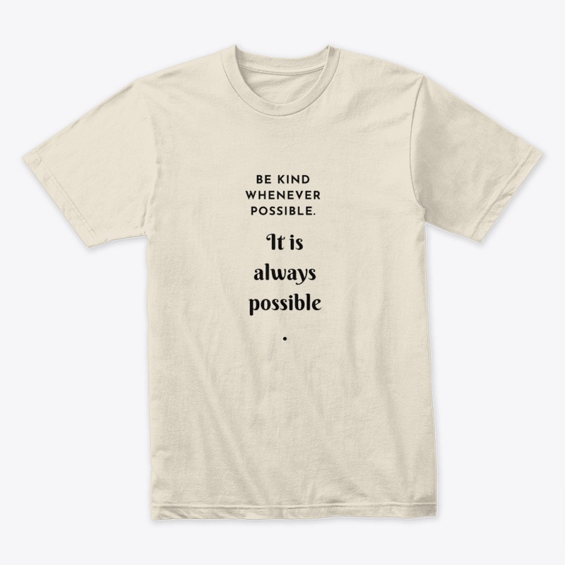Always be kind Inspirational quote