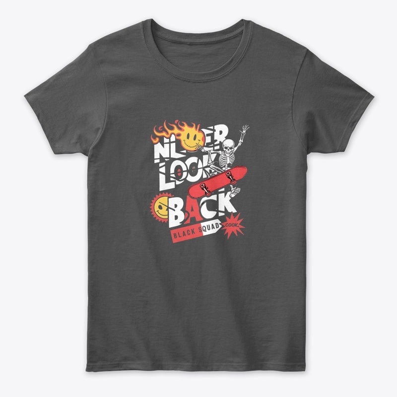 Look back t-shirt design 