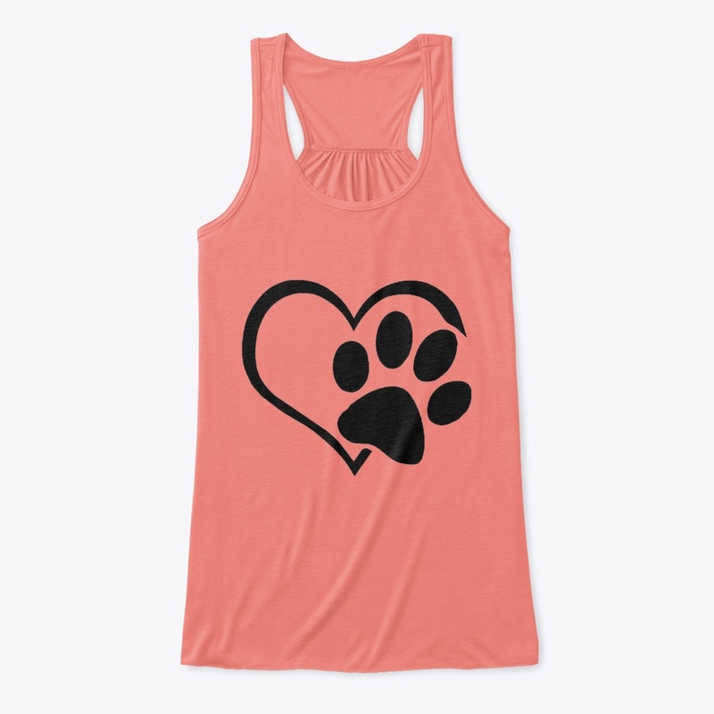 Heart & Dog, Cat Paw Design