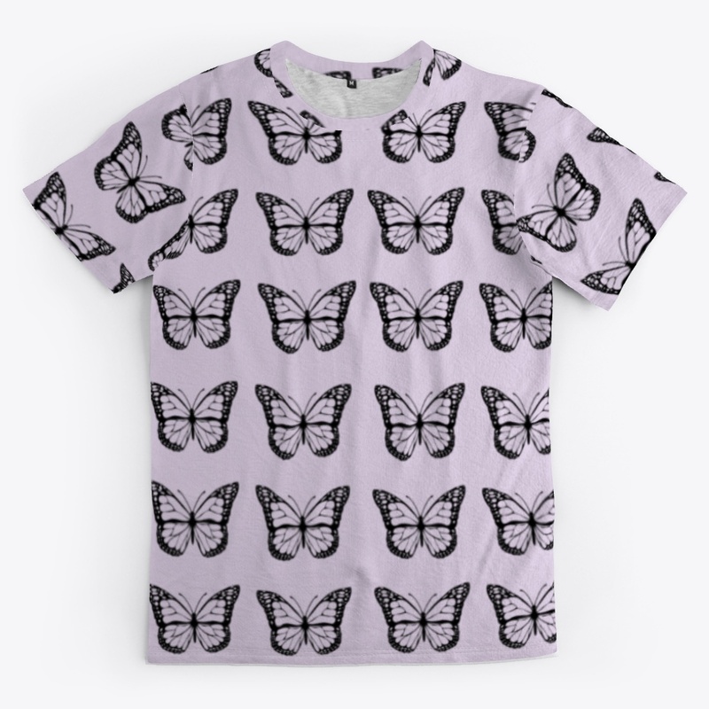 Black on Light Butterflies