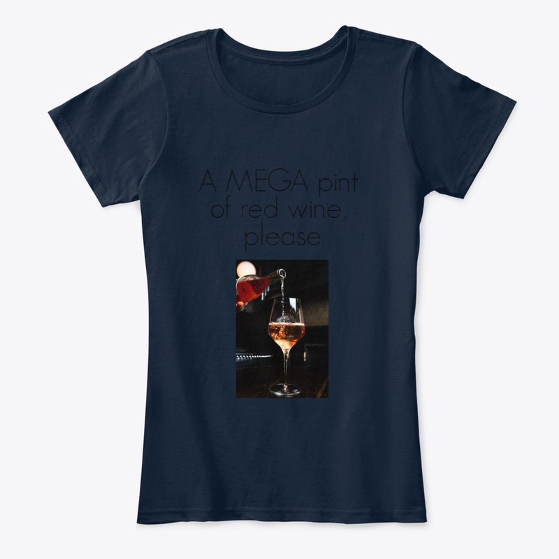 Who doesn't enjoy a MEGA pint of wine?