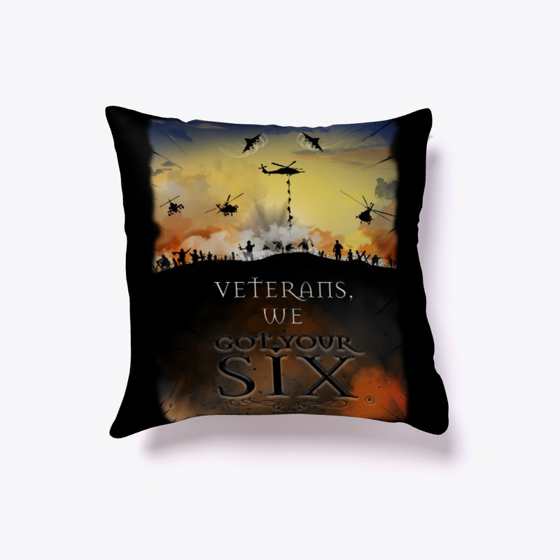 COURAGE UNDER FIRE INDOOR PILLOW