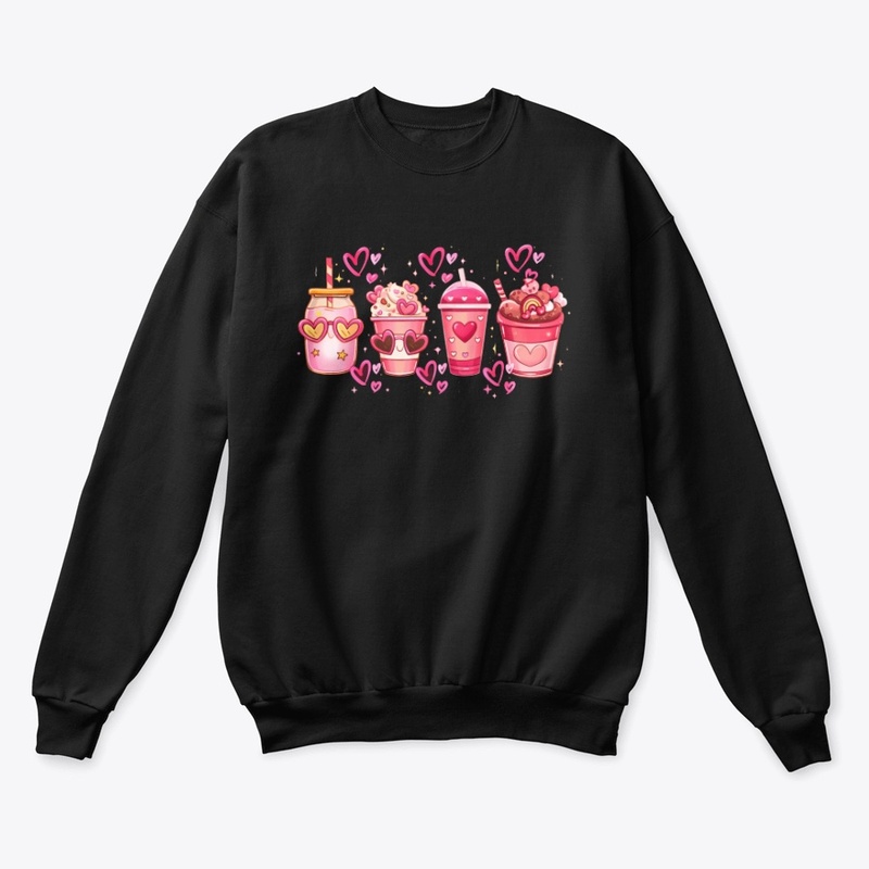 Cute Valentine Drinks T-Shirt
