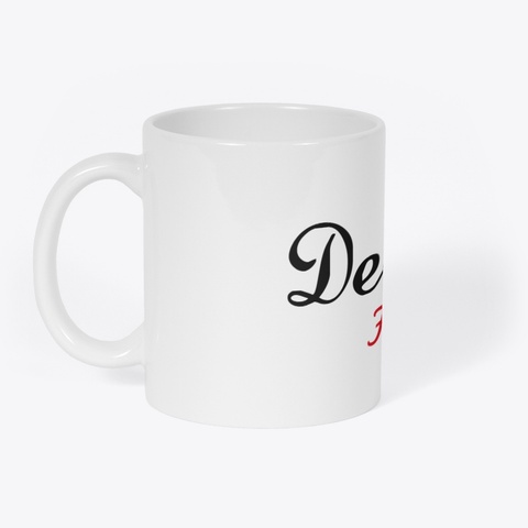Decaying Forest Cup White T-Shirt Front