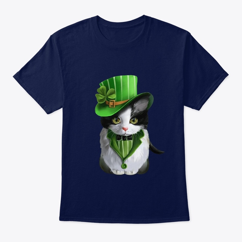 Irish Cat  T Shirt